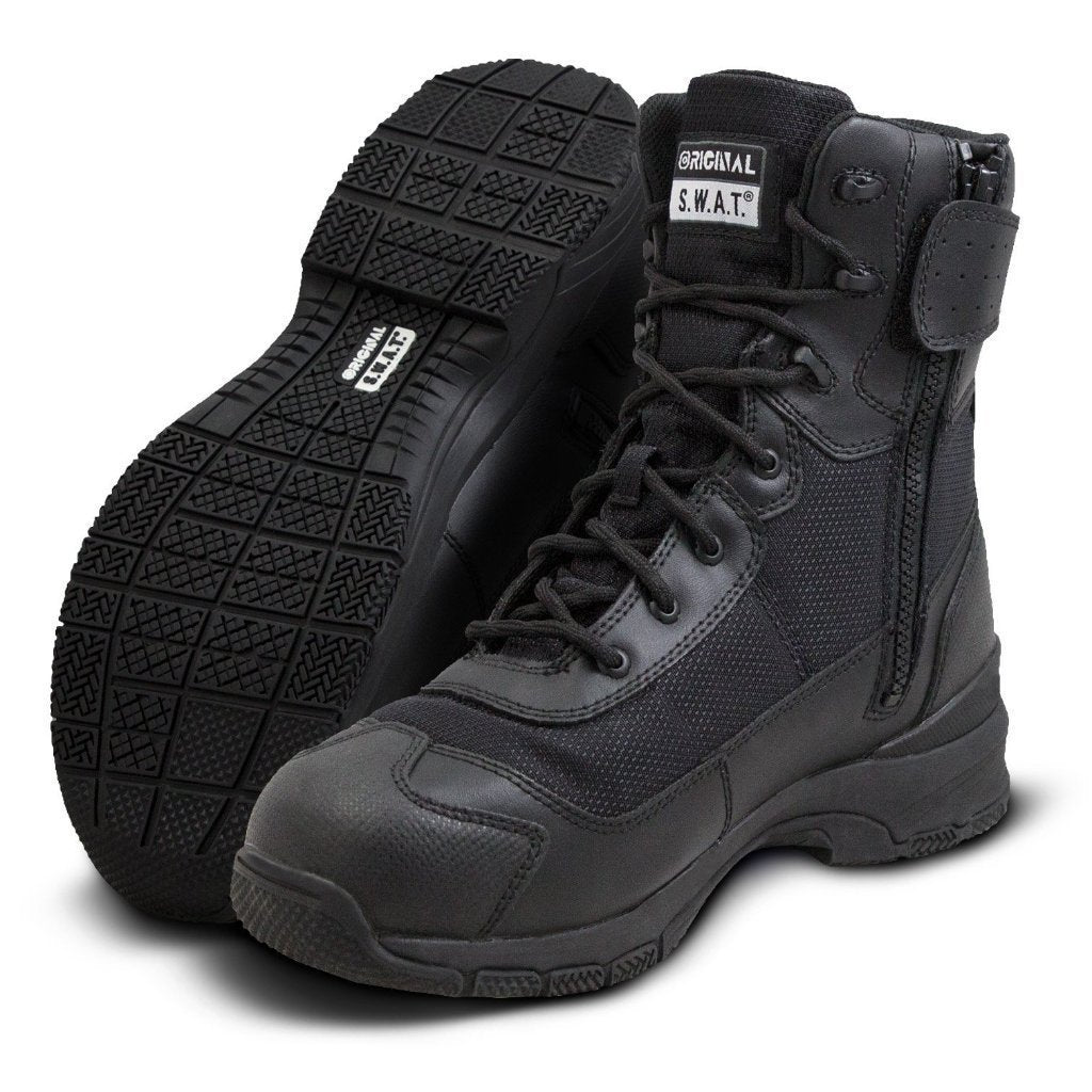 Swat boots side on sale zip